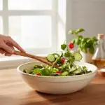 Tunisian Handmade Olive Wood Salad Spoon - Image 8