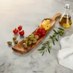 Tunisian Olive Wood Charcuterie Board - Image 12
