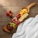 Tunisian Olive Wood Charcuterie Board - Image 9