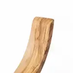 Vintage Olive Wood Bottle Holder with Beeswax - Image 5