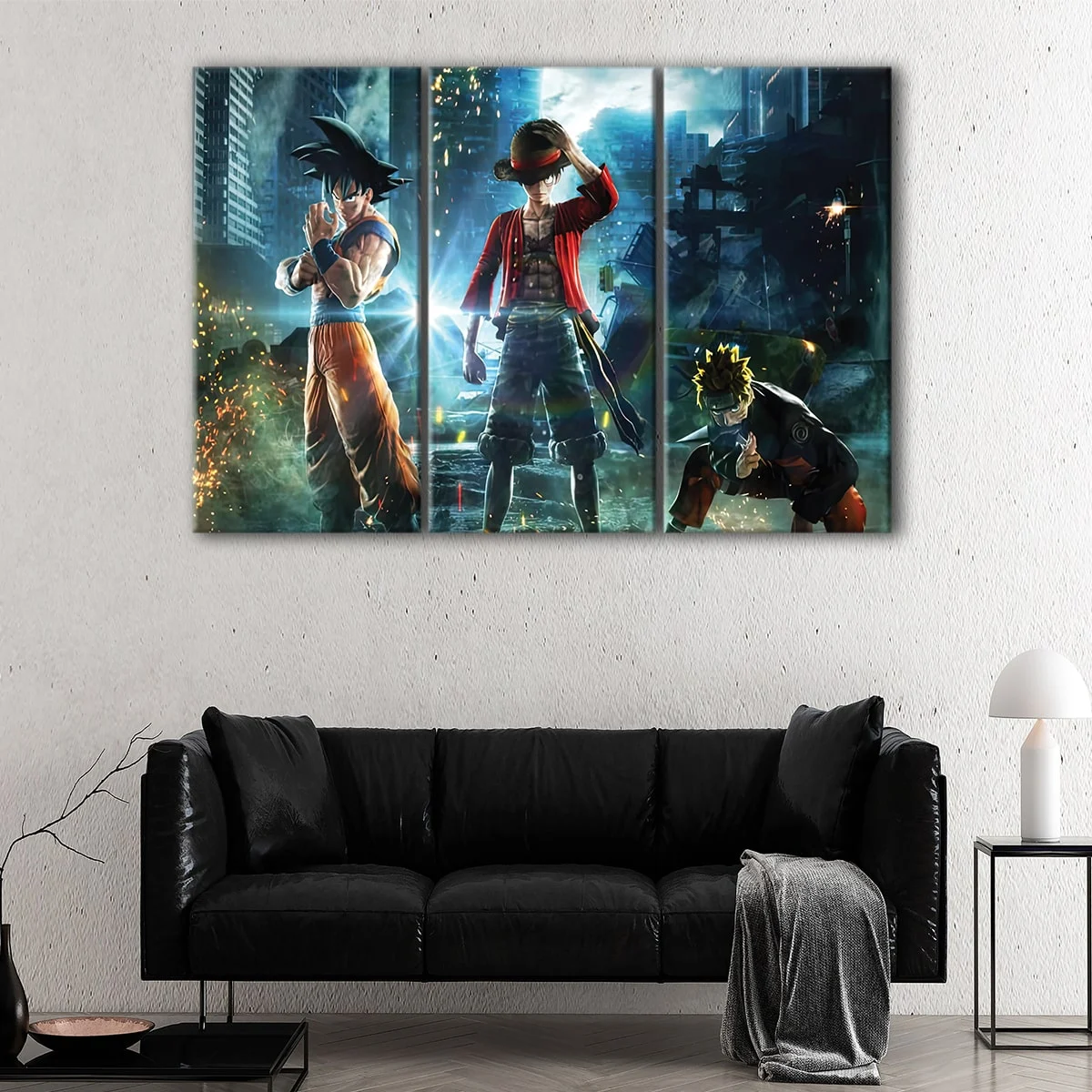 Anime Heroes canvas art
