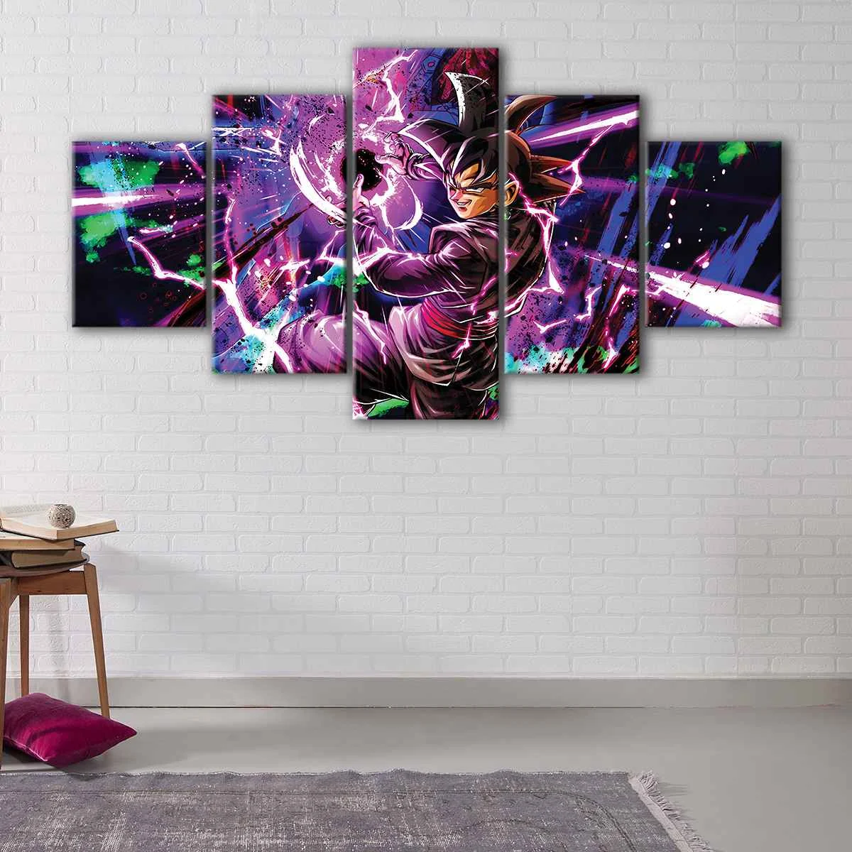 Goku Strike canvas art