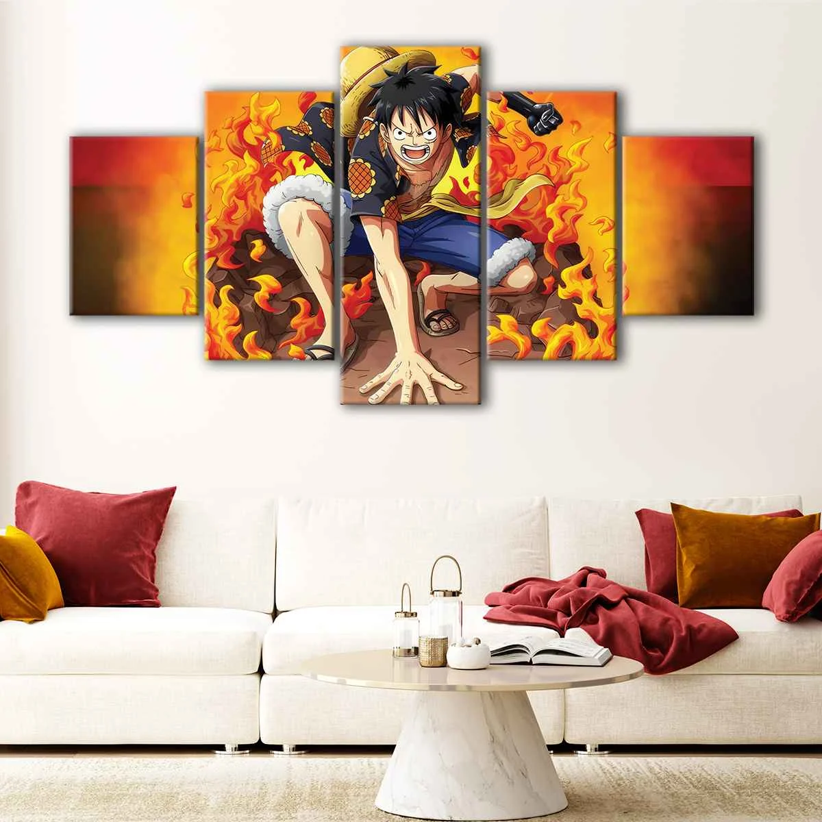 Monkey D Luffy Fury canvas art