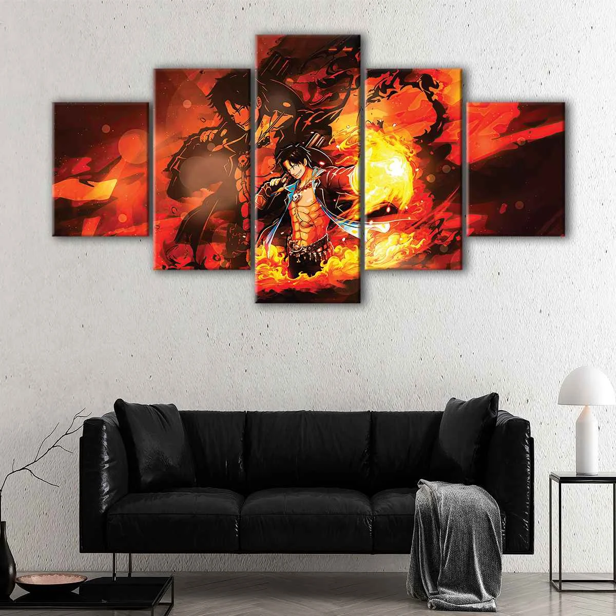 Portgas D Ace canvas art