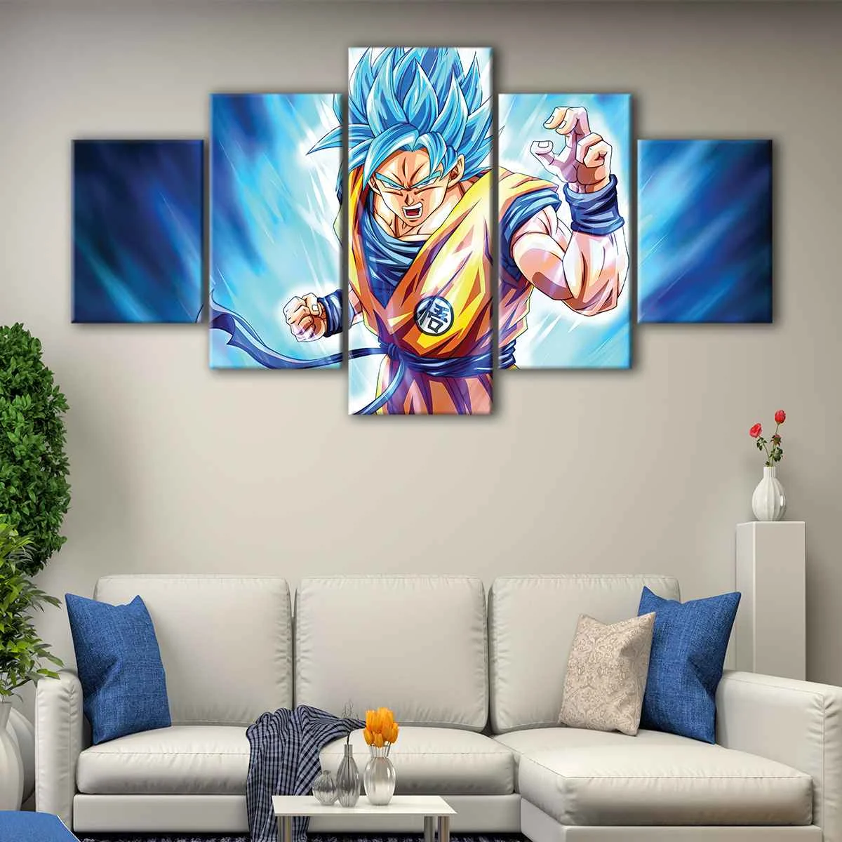 Son Goku canvas art