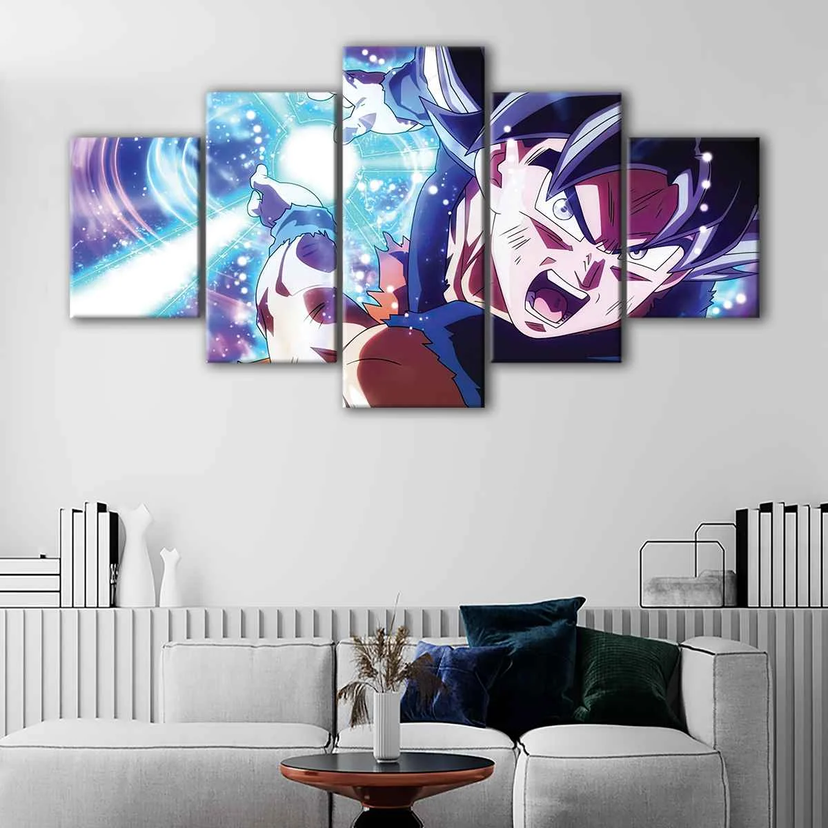 Son Goku Strike canvas art