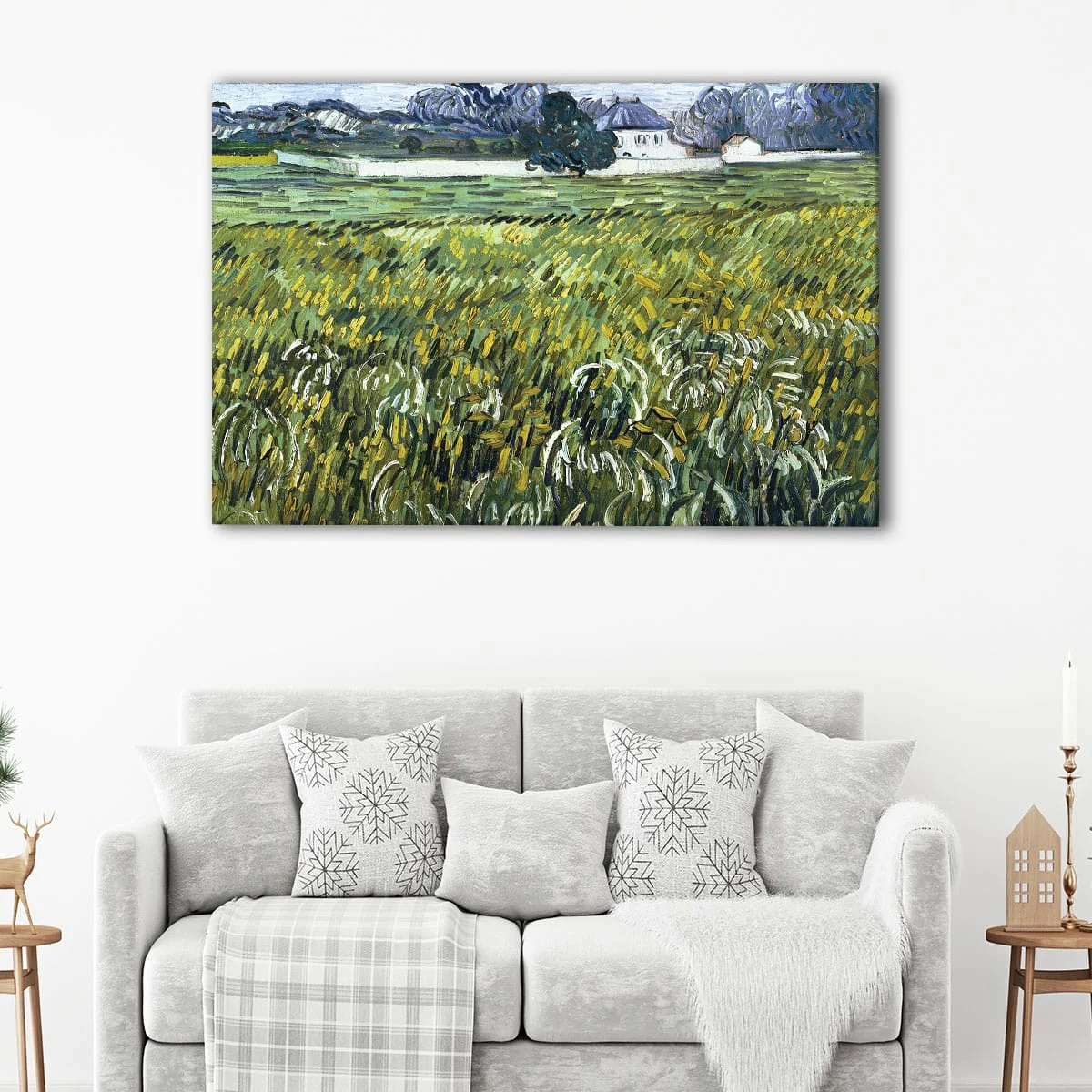 House at Auvers canvas art