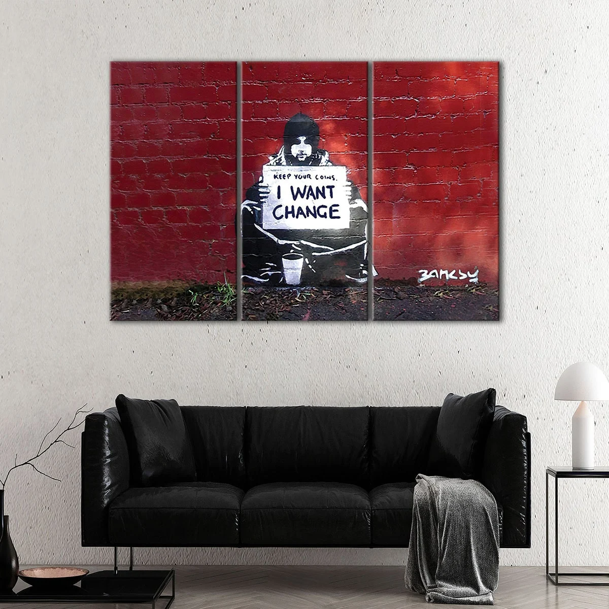 I Want Change canvas art