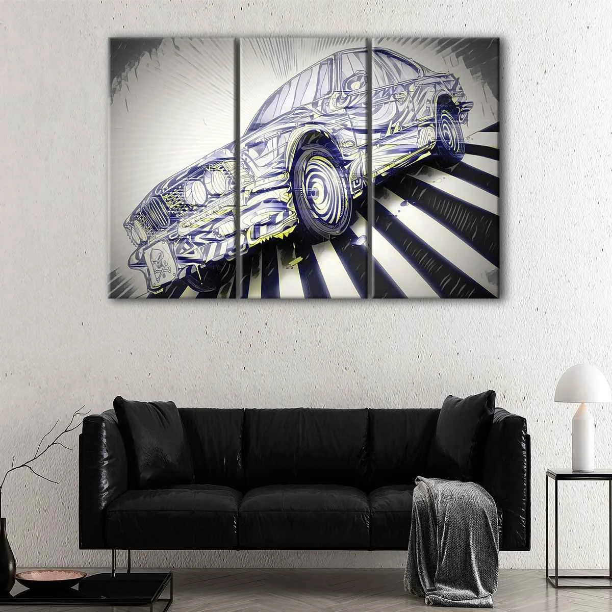 BMW M3 canvas art