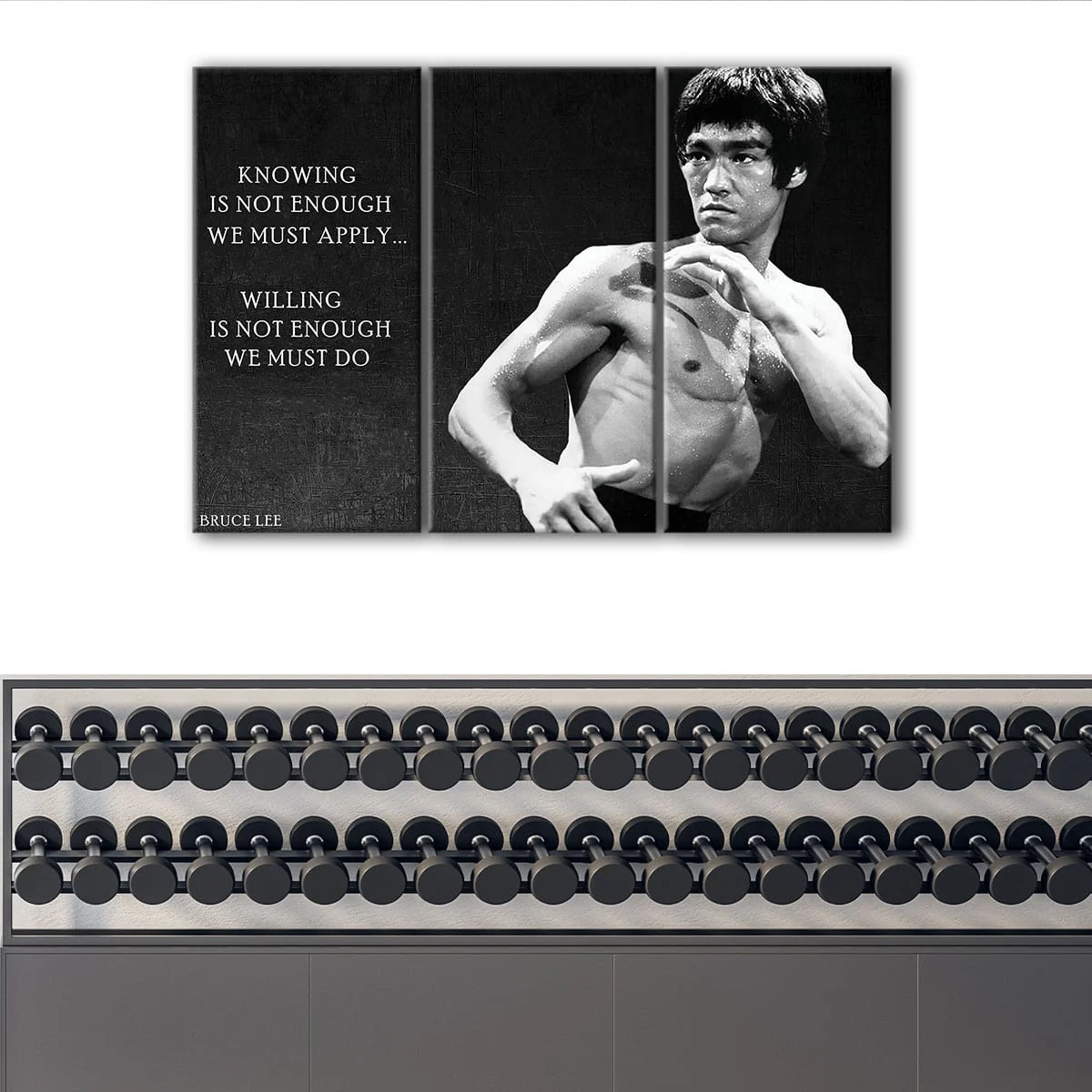 Bruce Lee Quote canvas art