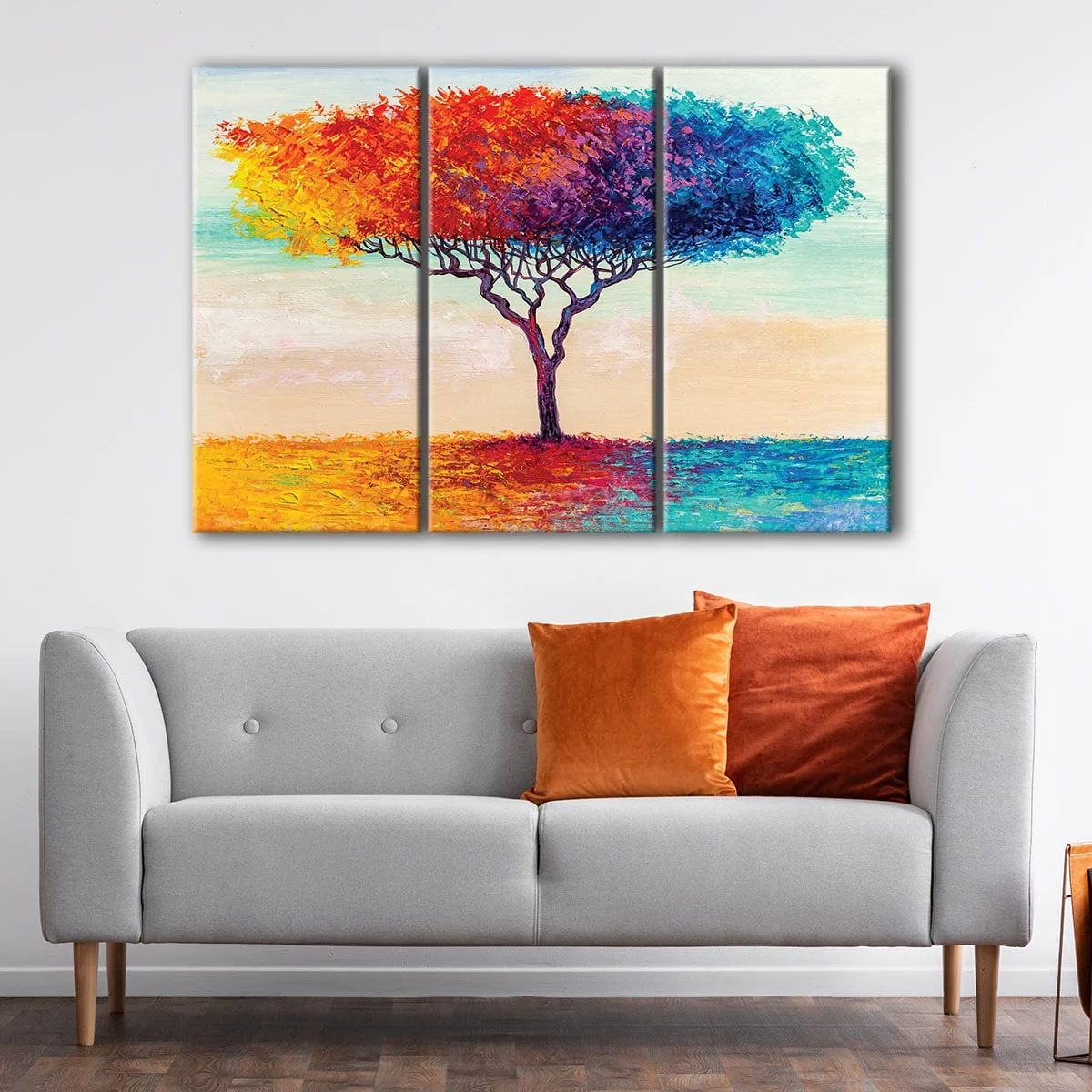 Colorful Tree canvas art