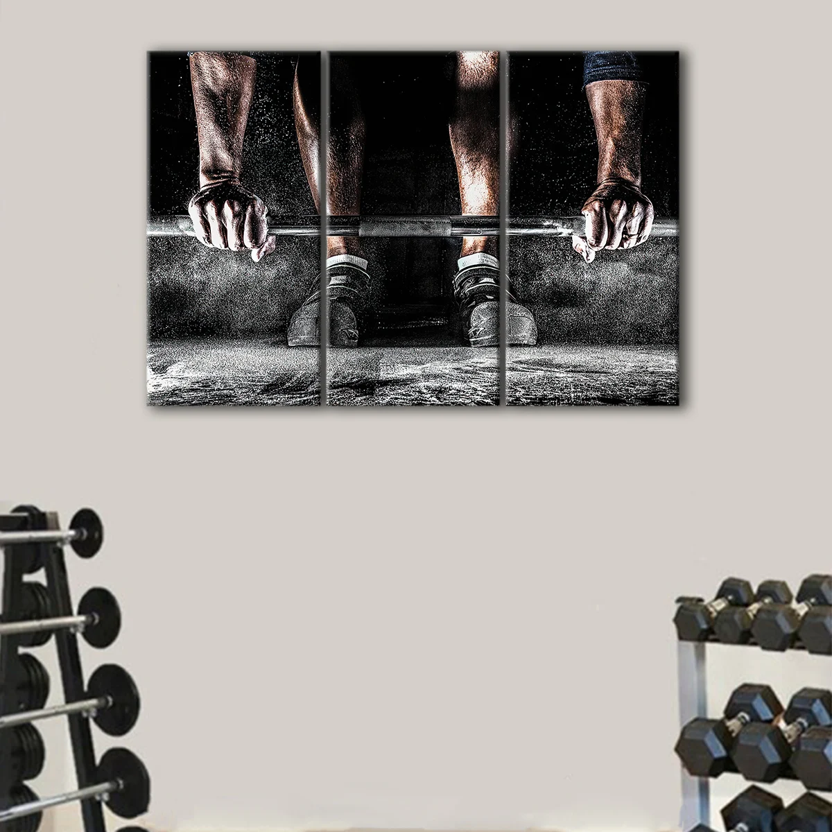 Crossfit Motivation canvas art