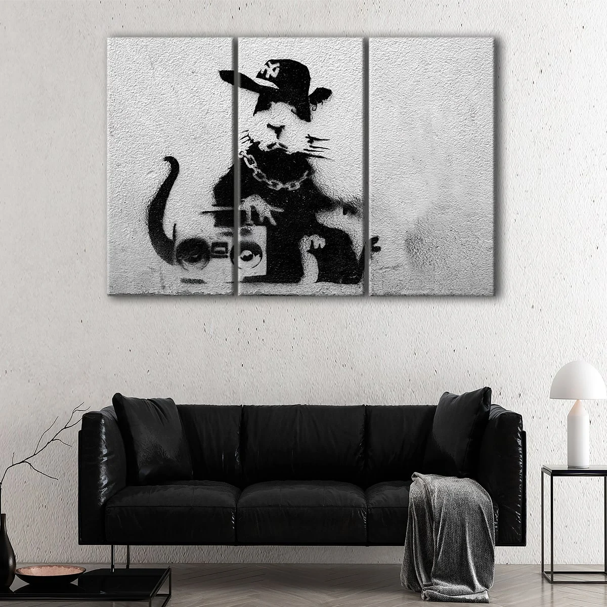 Gangsta Rat canvas art