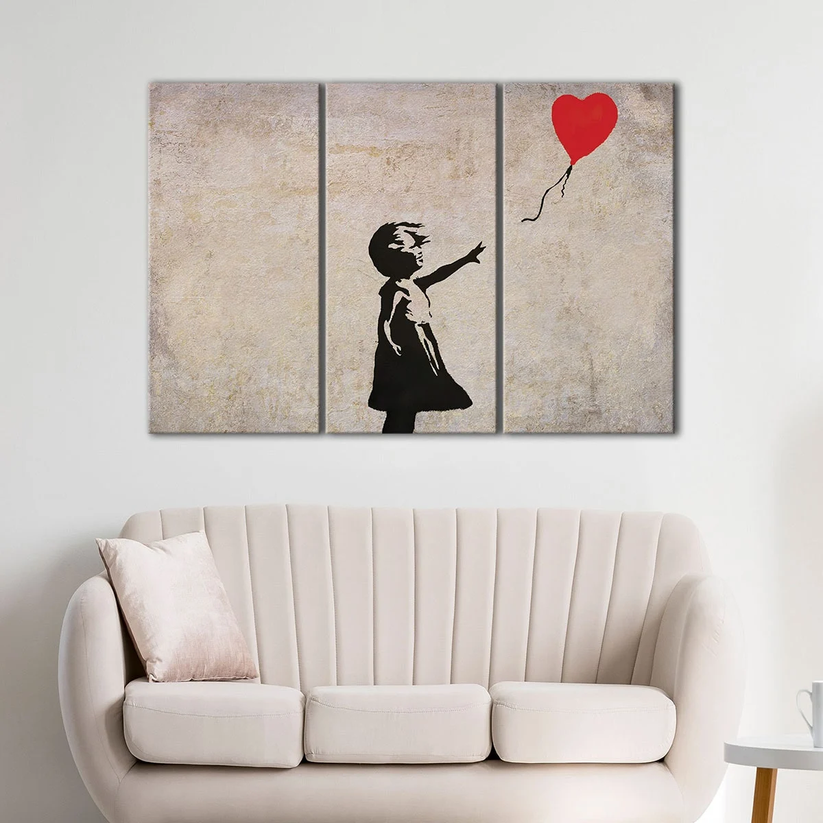 Girl With Balloon canvas art