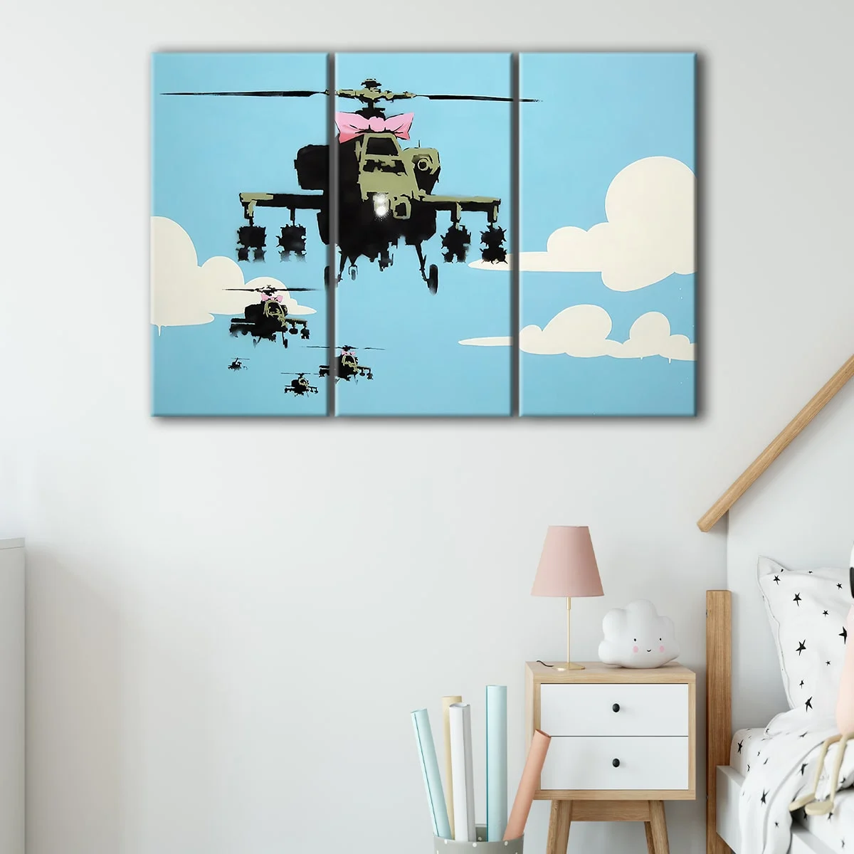 Happy Choppers canvas art