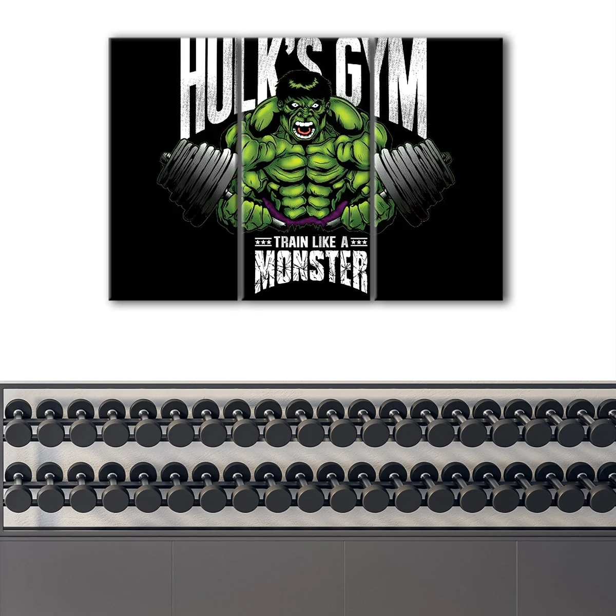 Hulk Gym canvas art