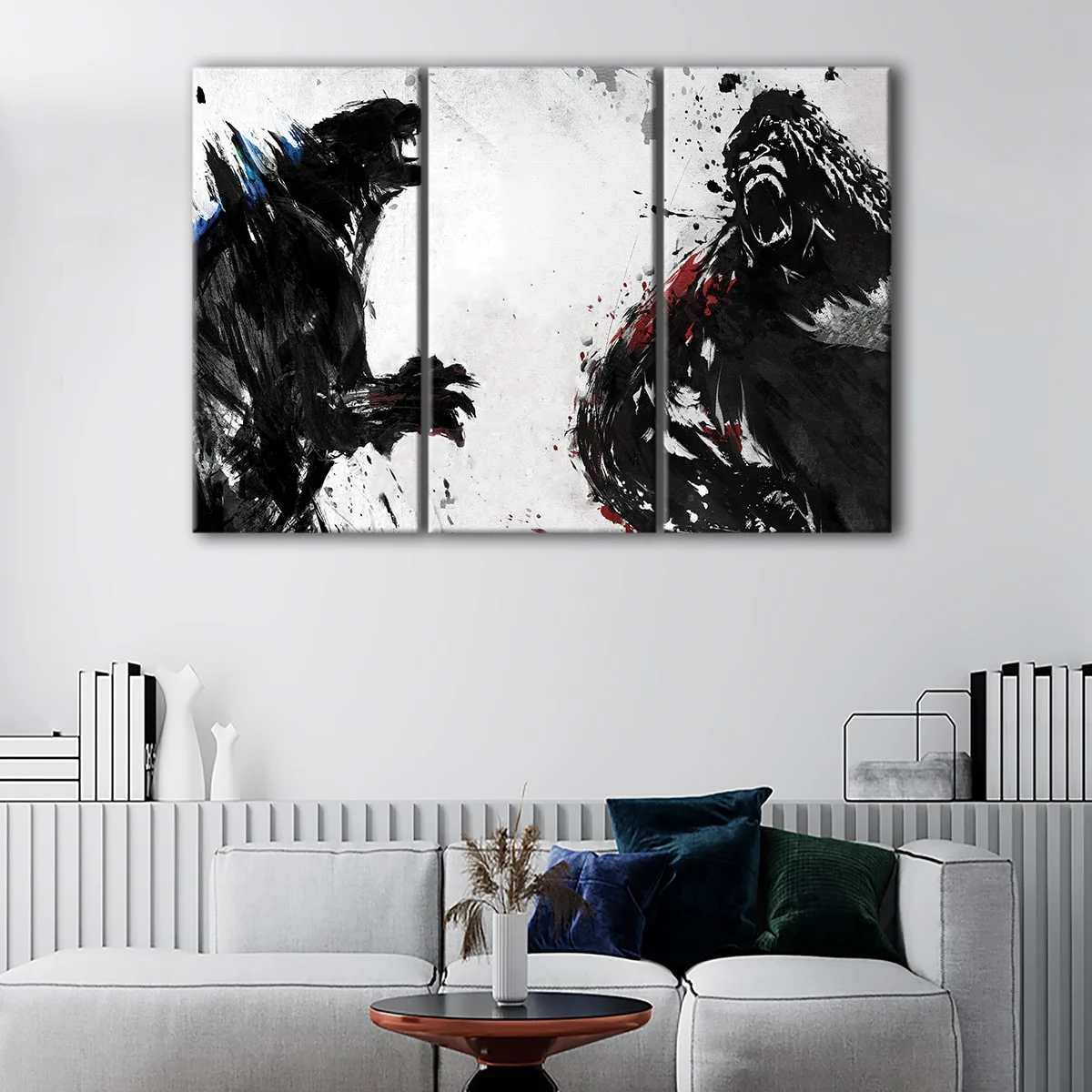 king kong Abstract canvas art
