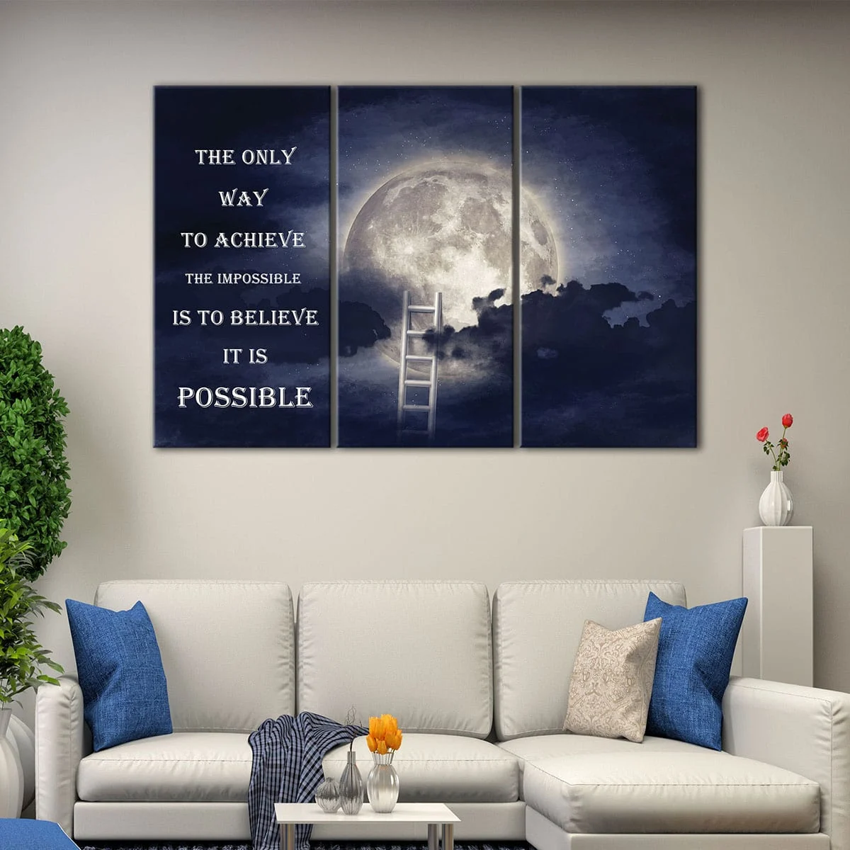 Ladder To The Moon canvas art