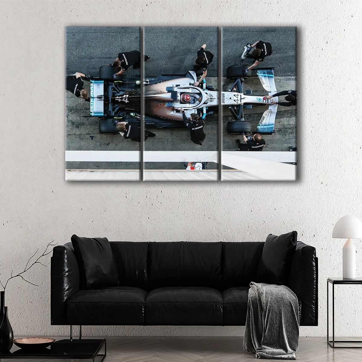 Lewis Hamilton F1 canvas art
