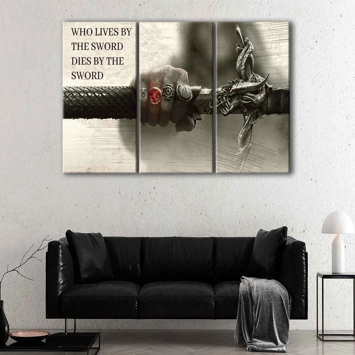 Live By The Sword canvas art