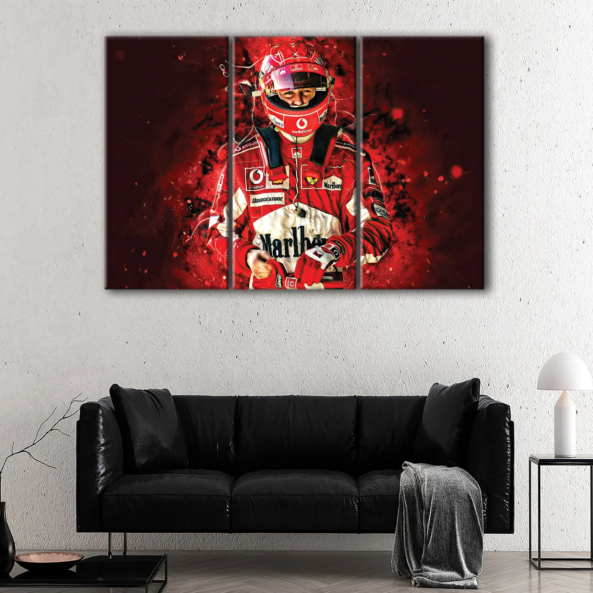 Michael Schumacher canvas art