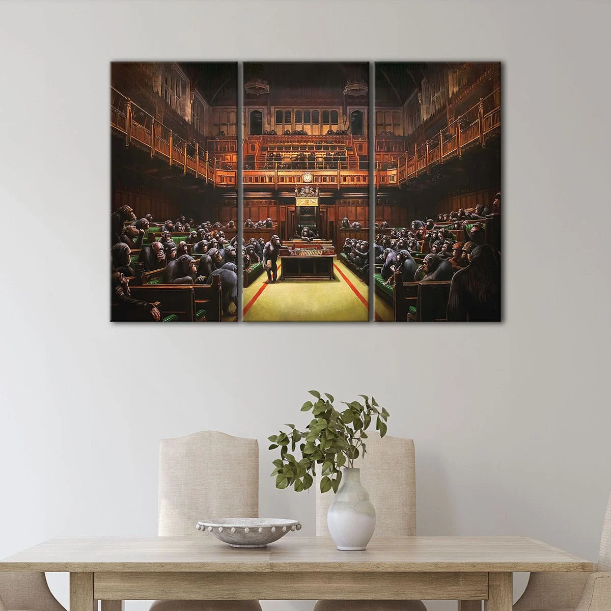 Monkeys Parliament canvas art