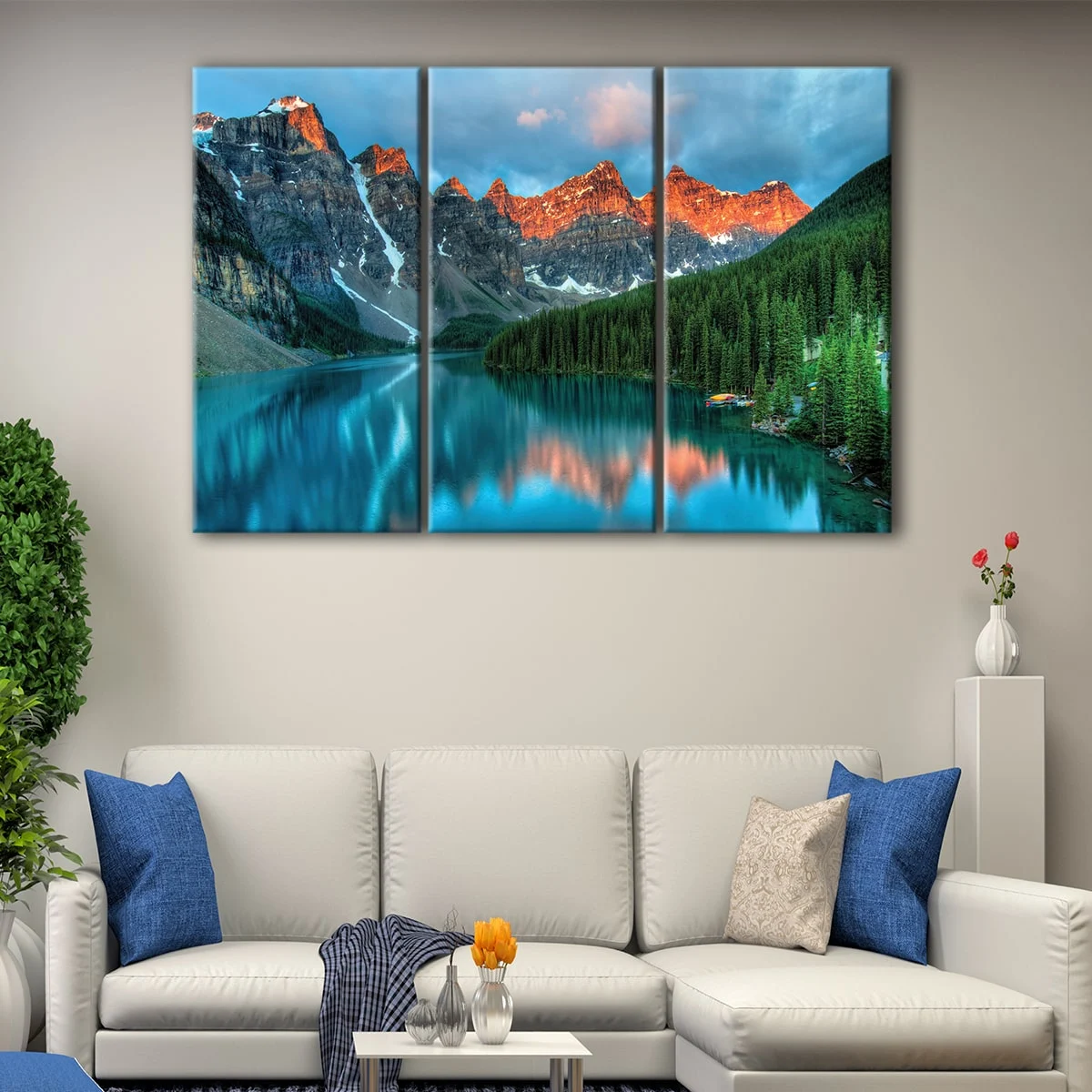 Moraine Lake canvas art