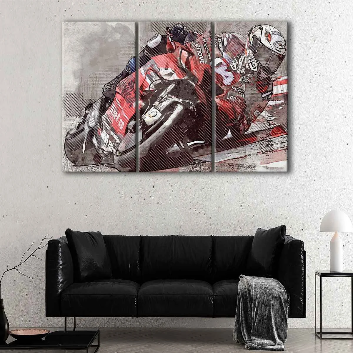 MotoGP Racer canvas art