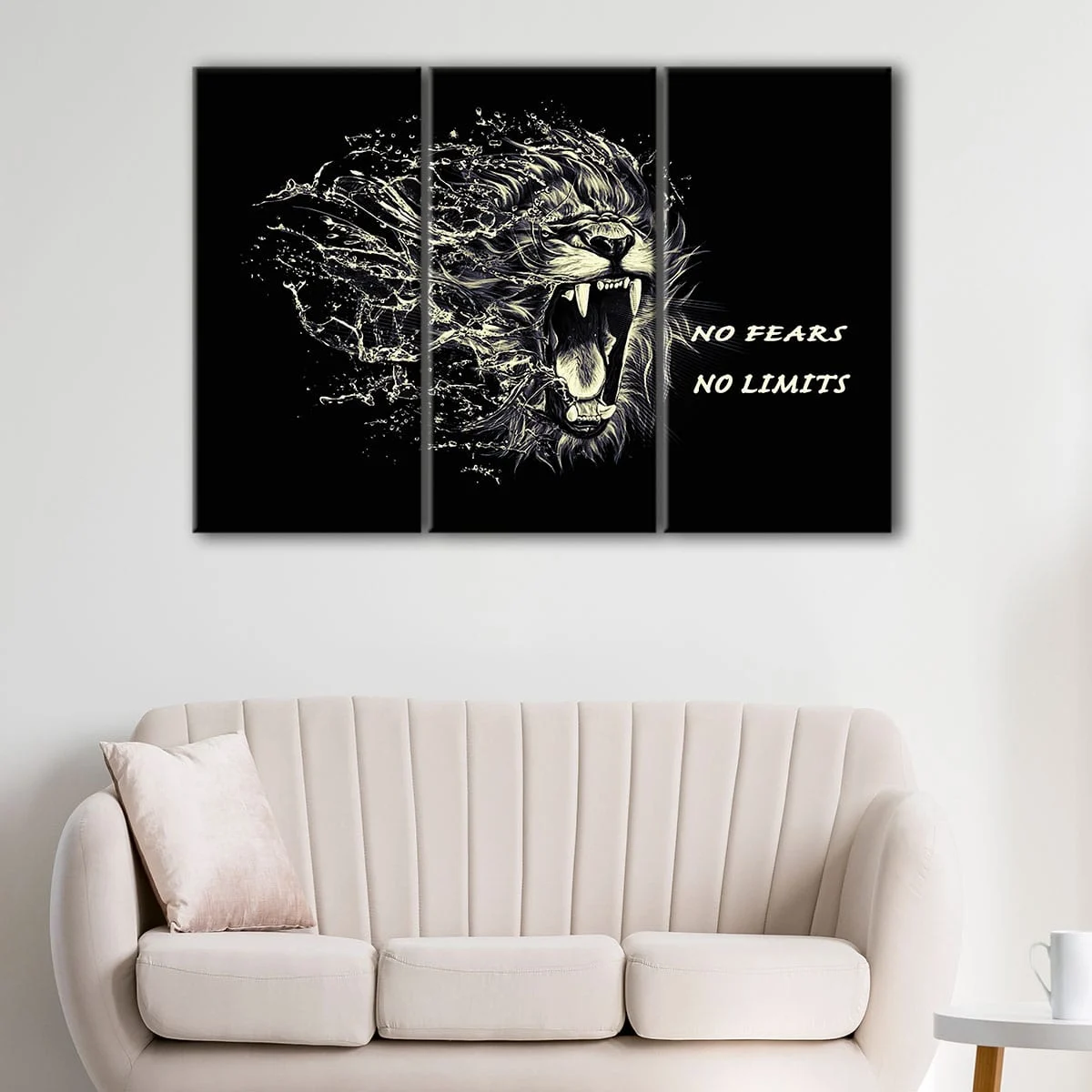 No Fear No Limits canvas art