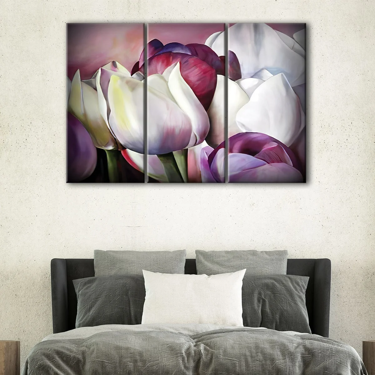 Oil Flowers canvas art