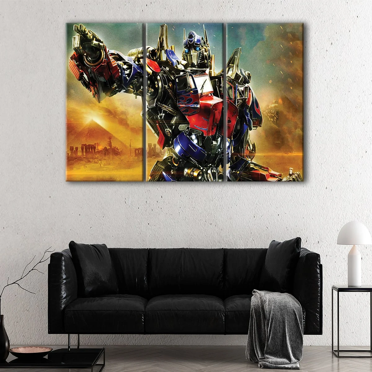 Optimus Prime Egypt canvas art