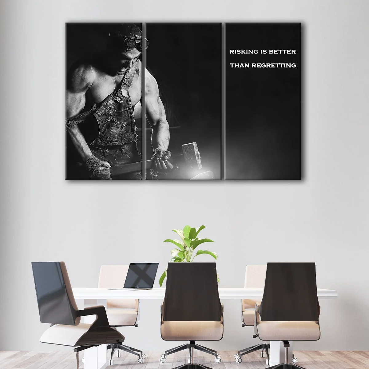 Risking Quote canvas art