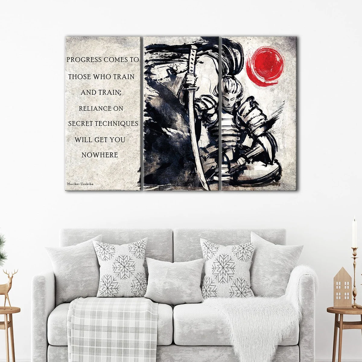 Samurai Quote canvas art
