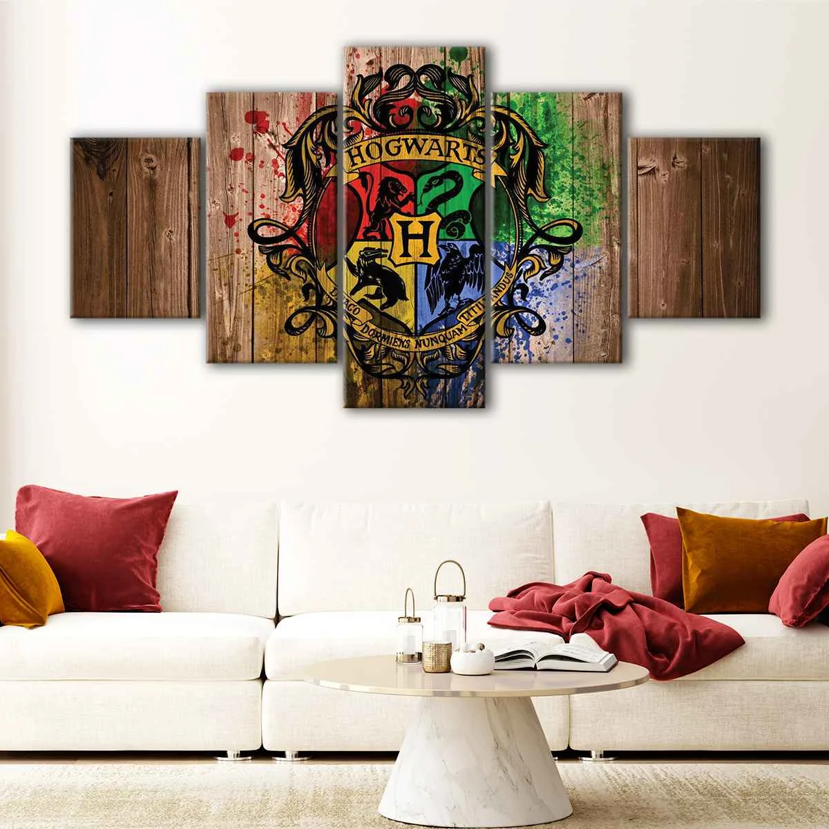 Hogwarts Logo canvas art