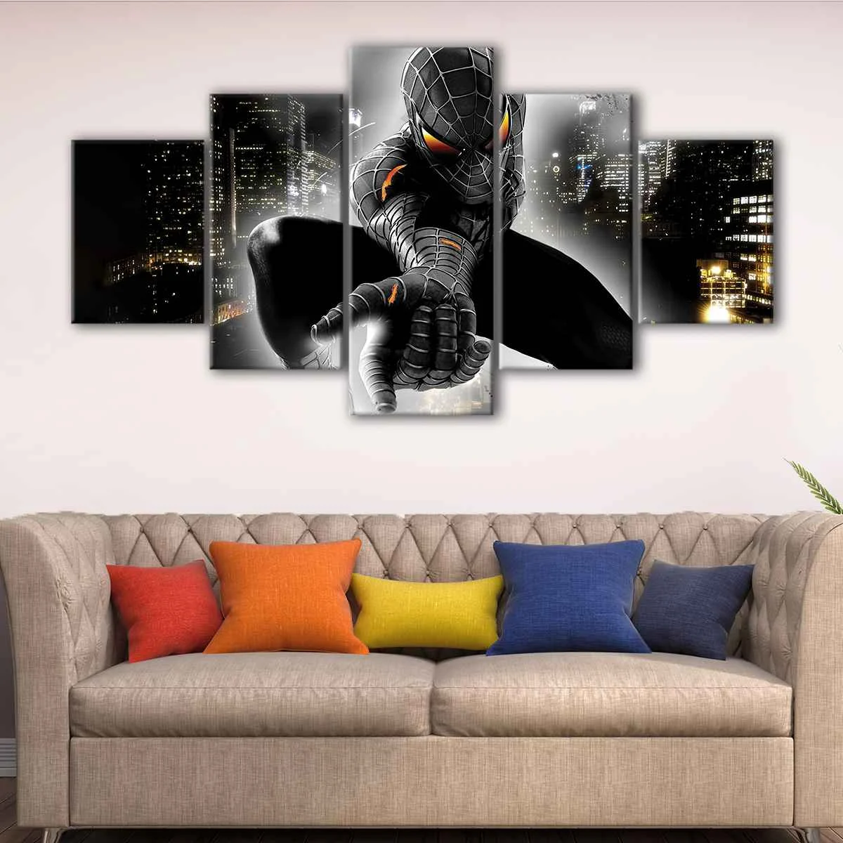 Dark Spider Man canvas art