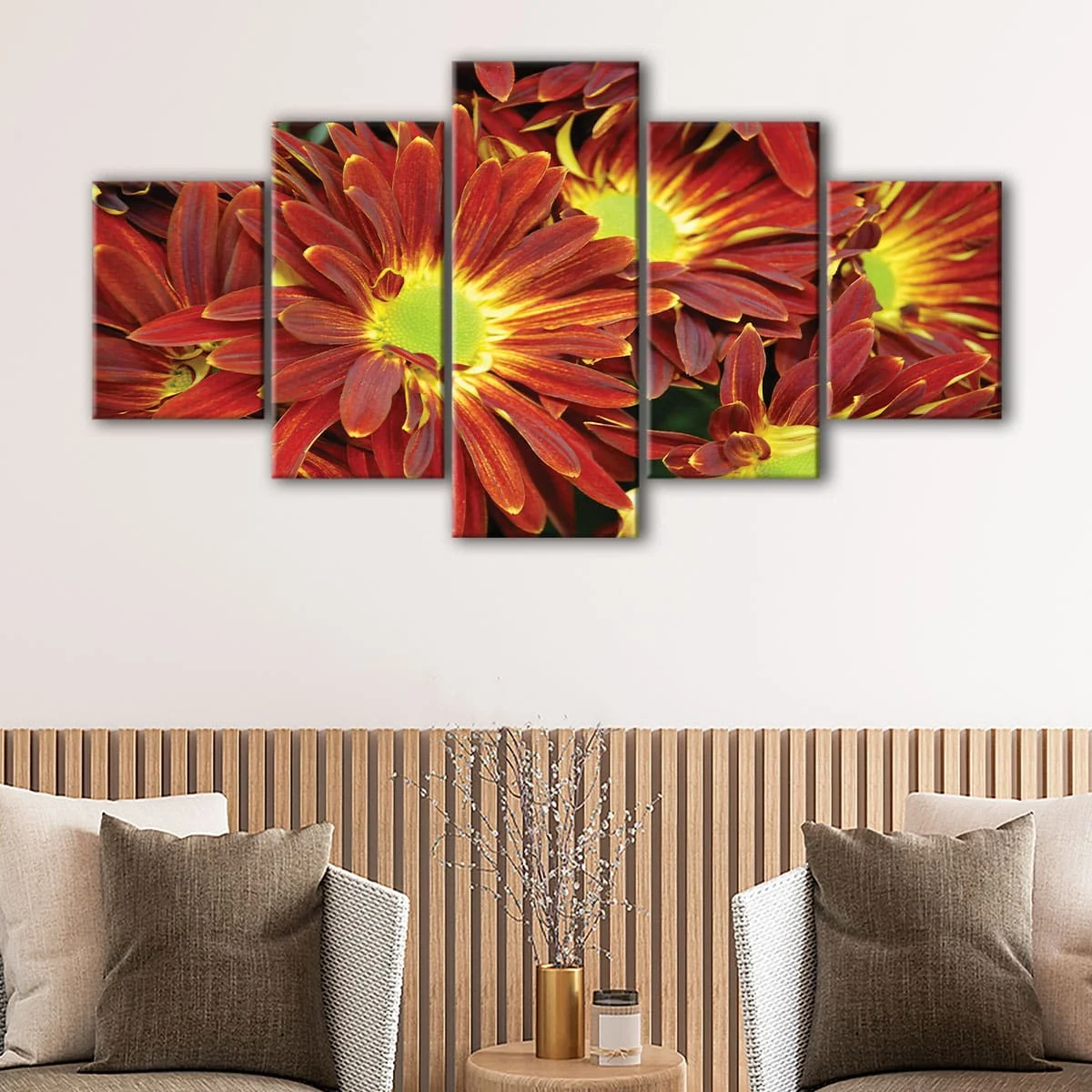 Fall Flowers canvas art