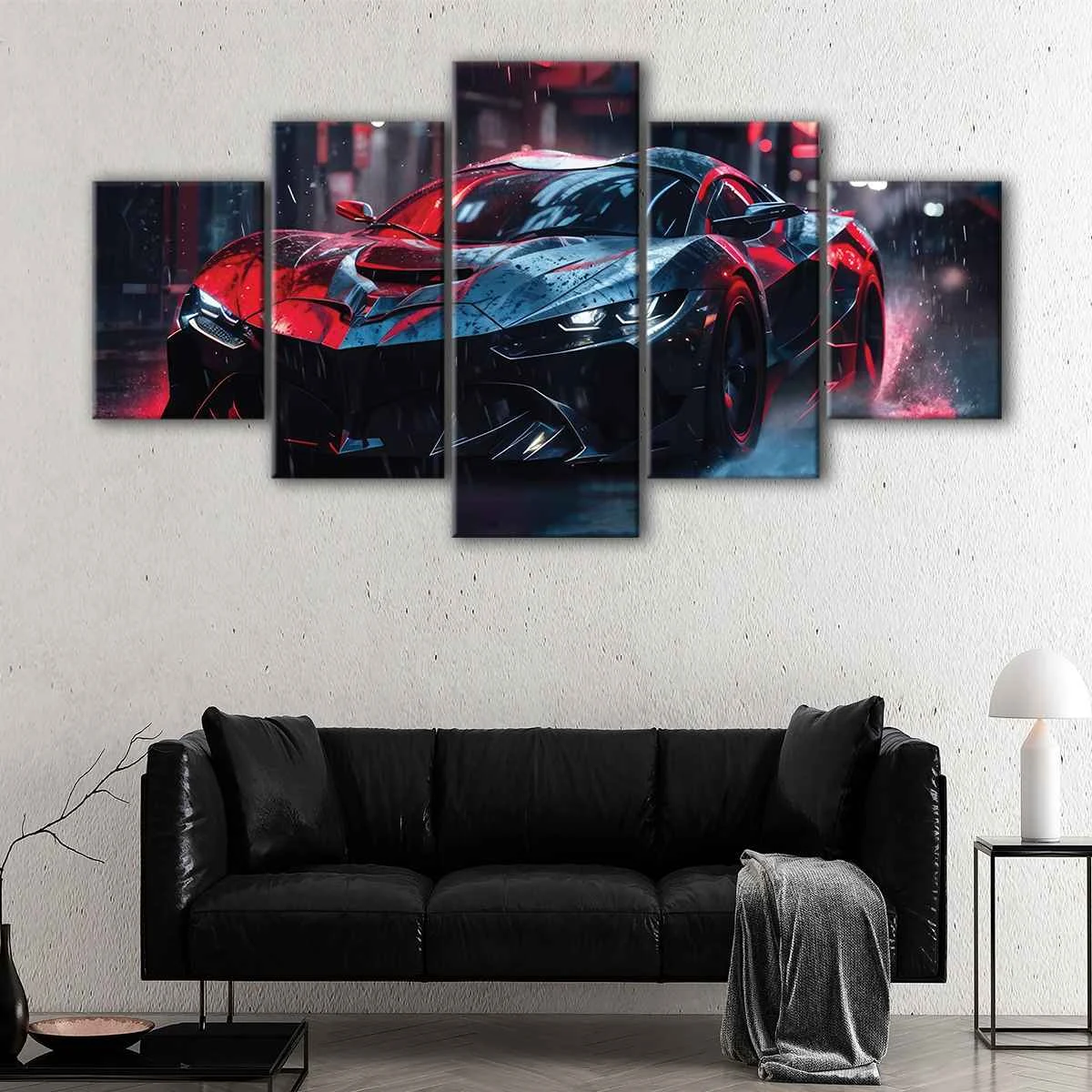 Furious Supercar canvas art