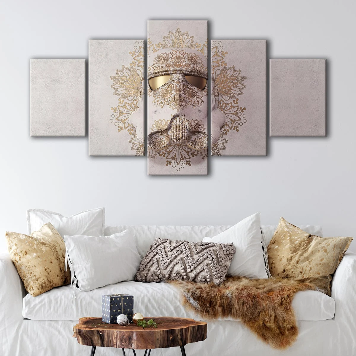 Golden Trooper canvas art