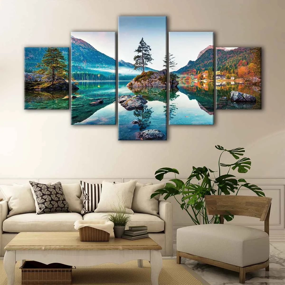 Hintersee Lake canvas art