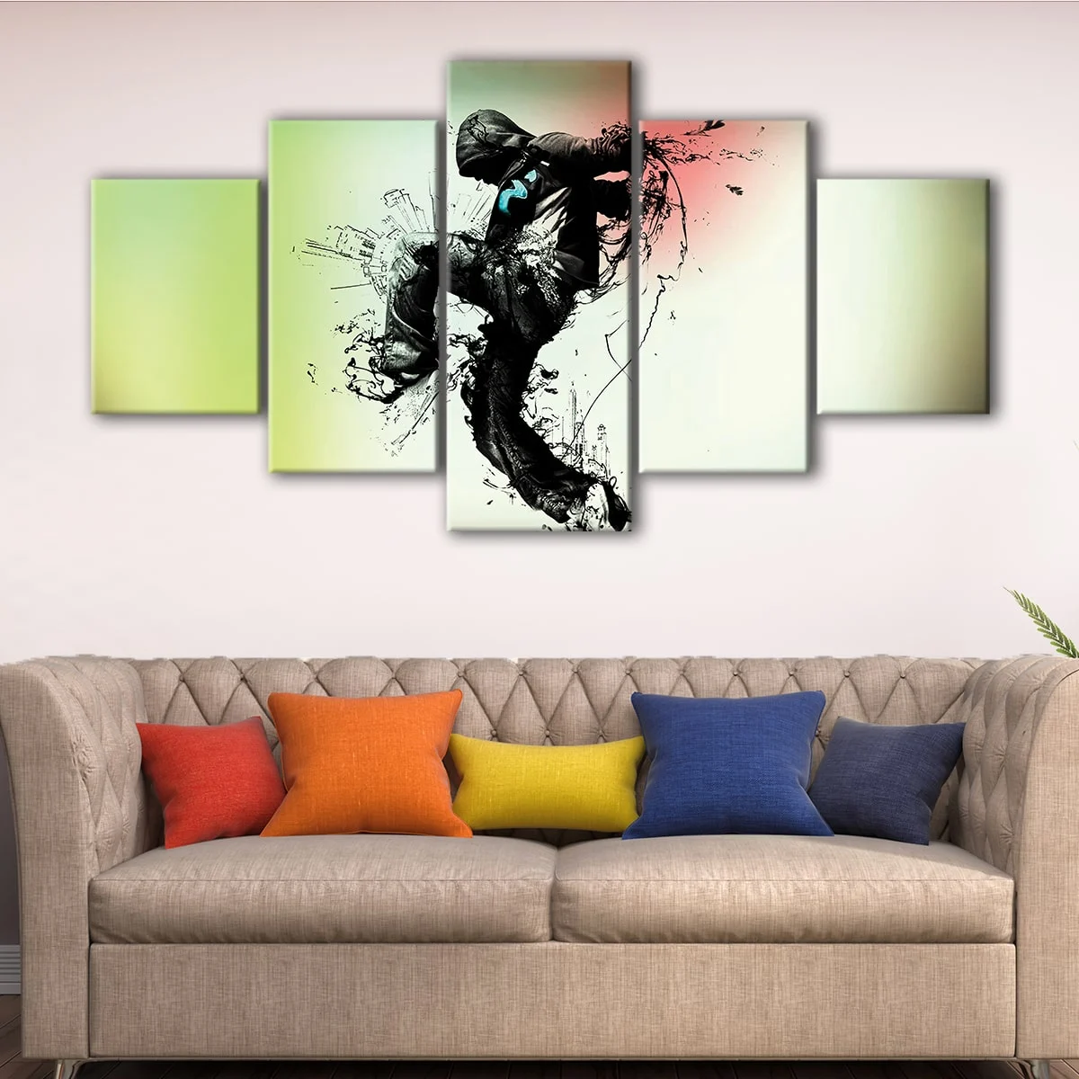 Hip Hop Dancer canvas art