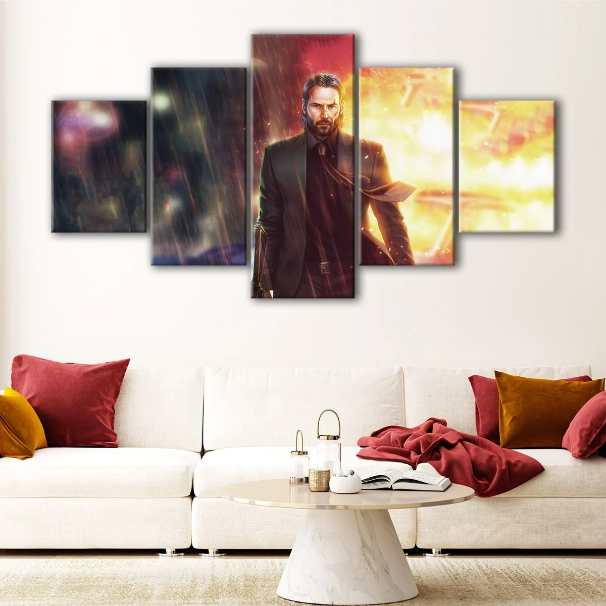 John Wick canvas art