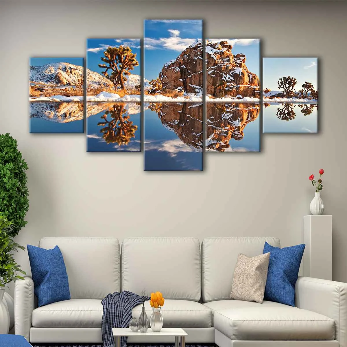 Joshua Trees canvas art