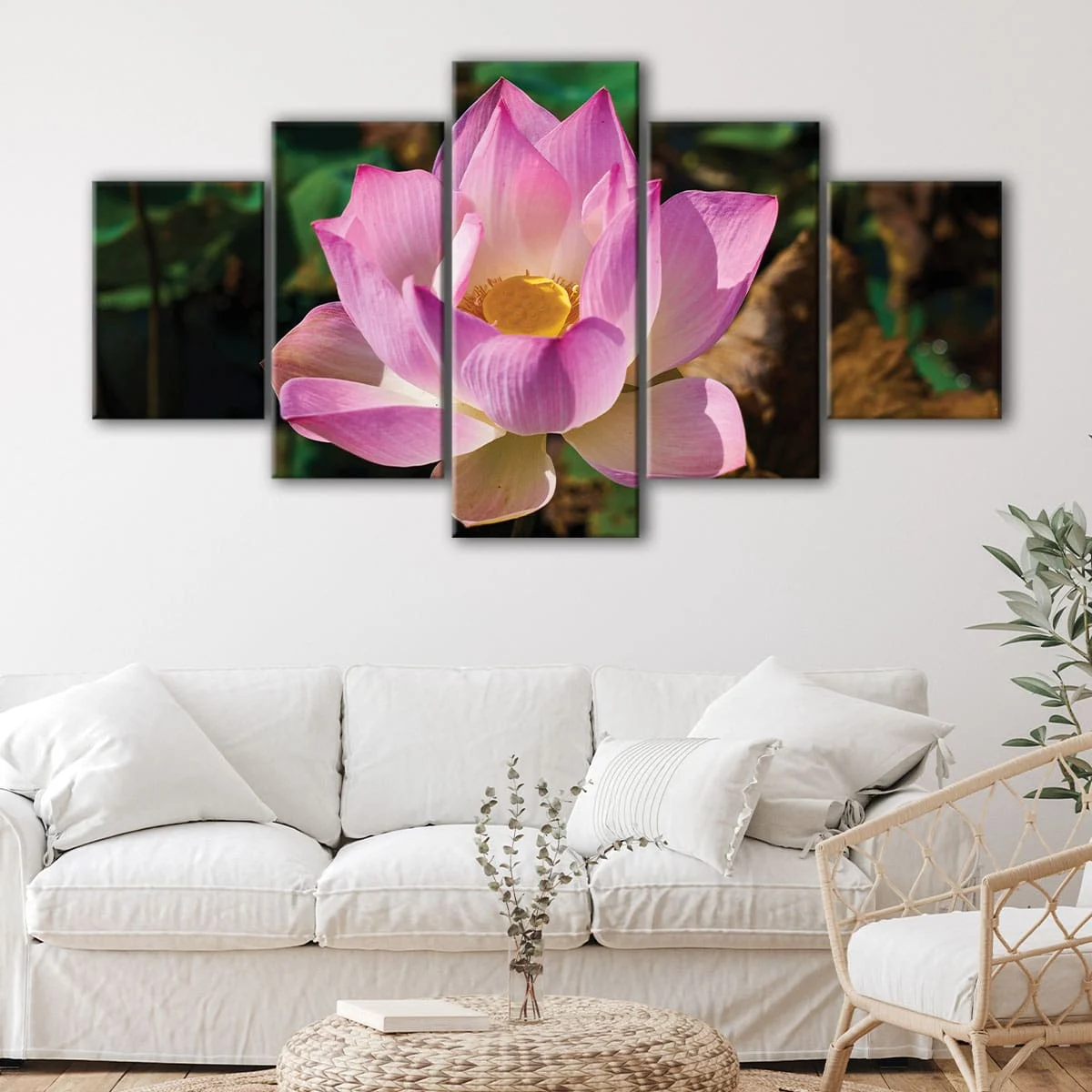 Lotus Flower canvas art