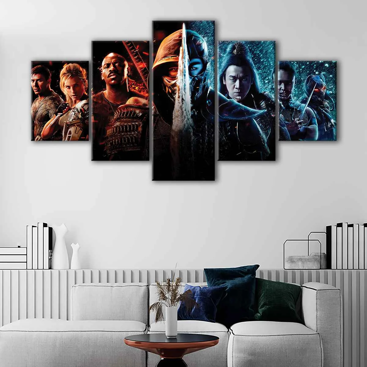Mortal Kombat canvas art