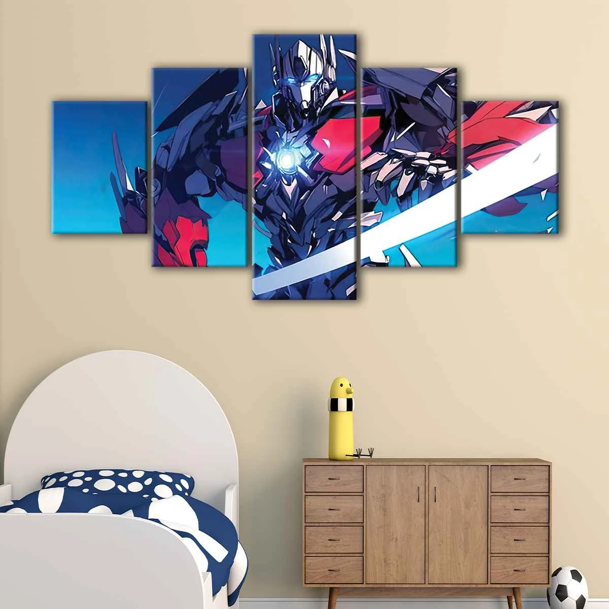 Optimus Prime Comics canvas art