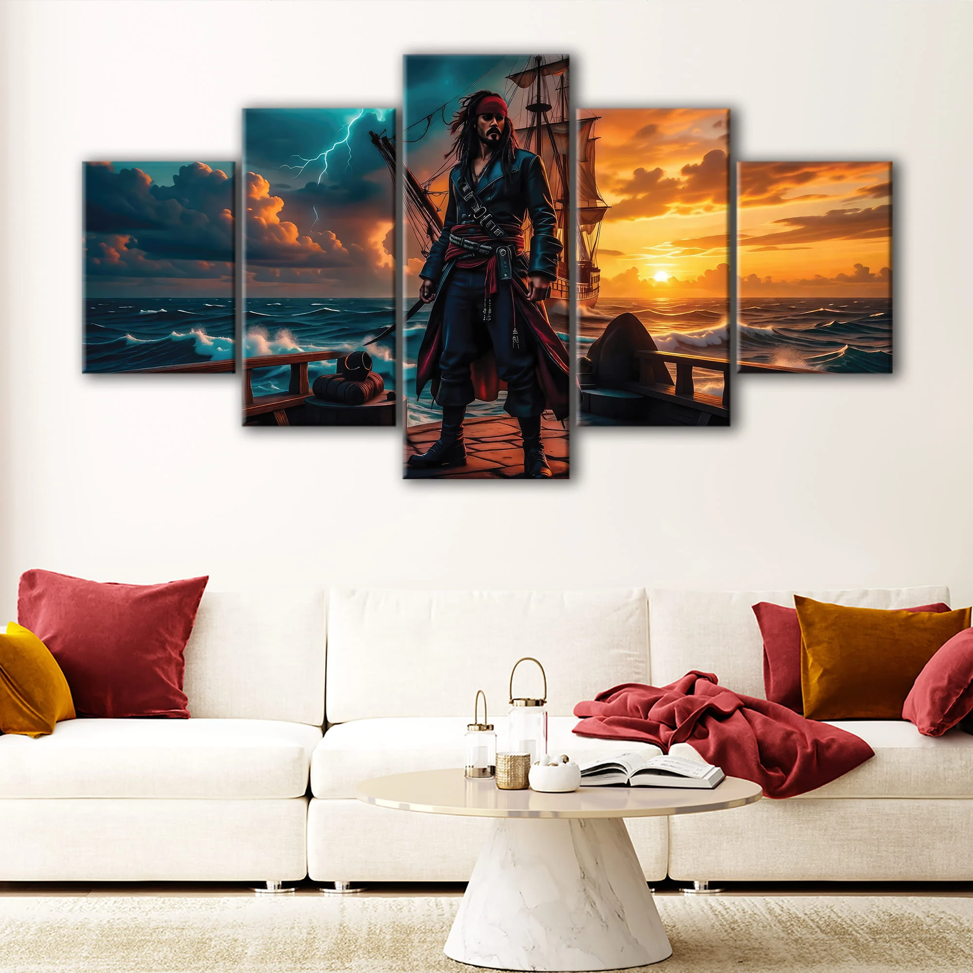 Pirate Lord Jack Sparrow canvas art
