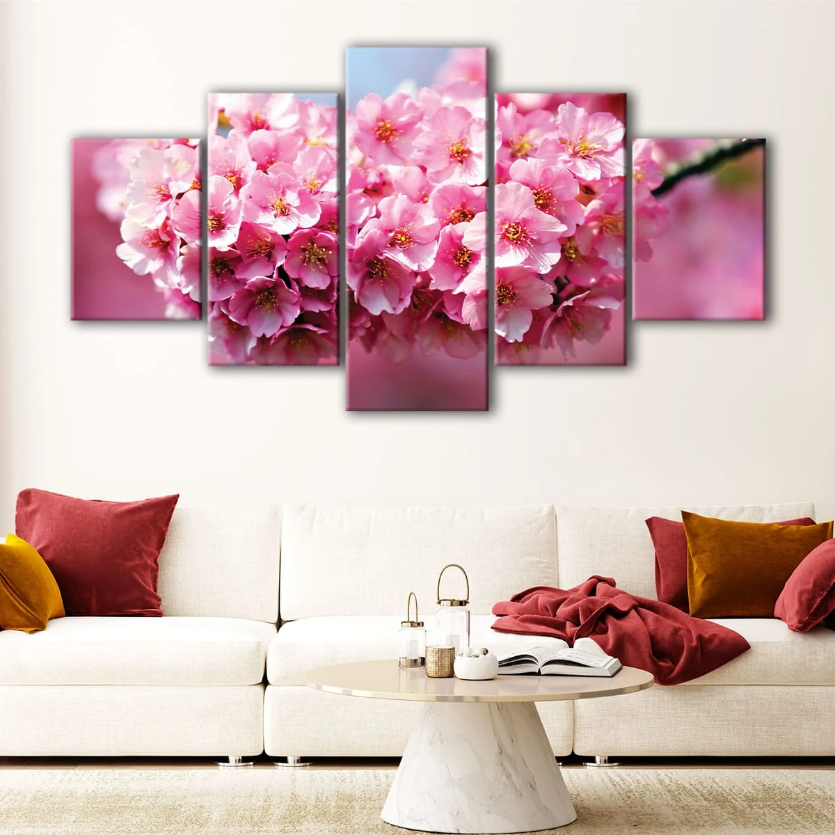 Romantic Flowers canvas art