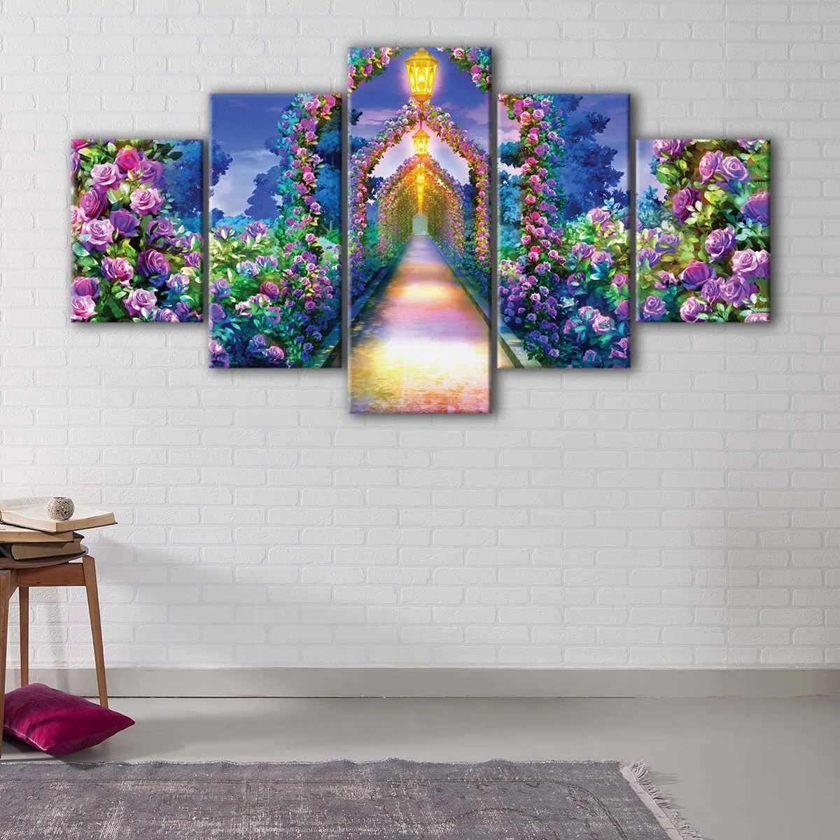 Rose Path canvas art