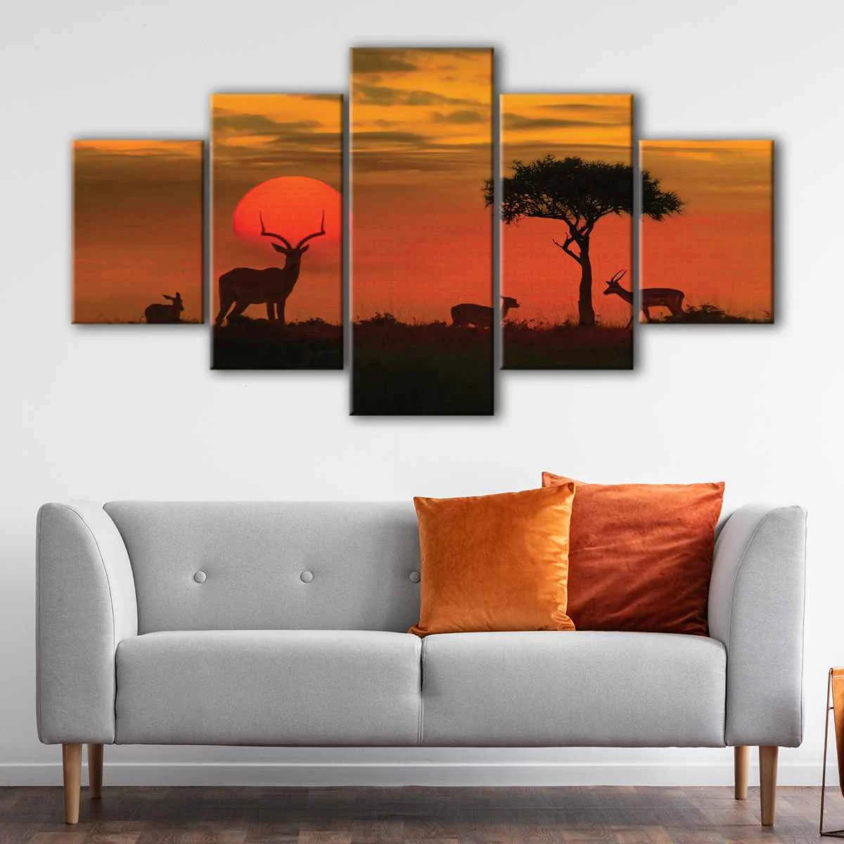 Savannah Sunset canvas art