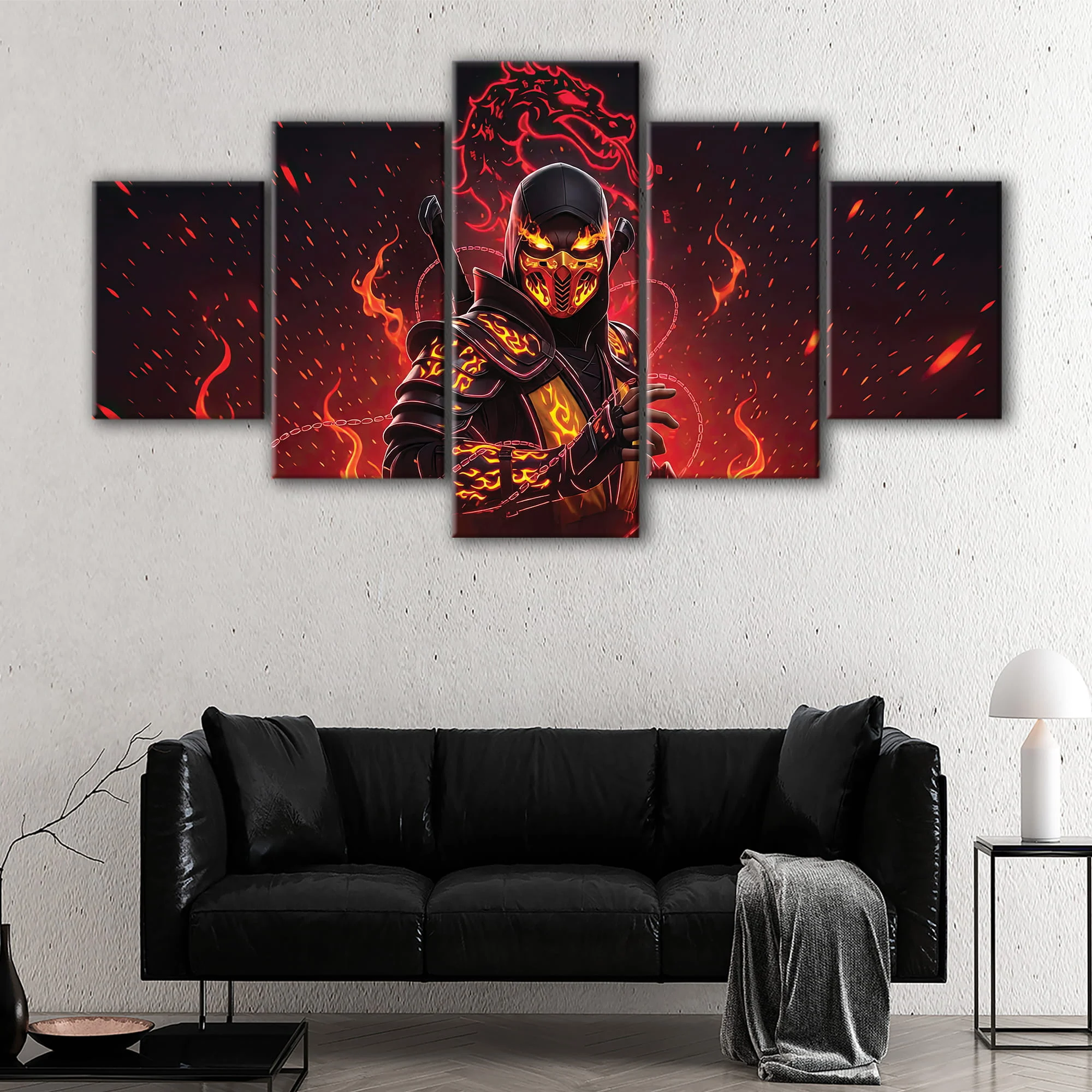 Scorpio canvas art